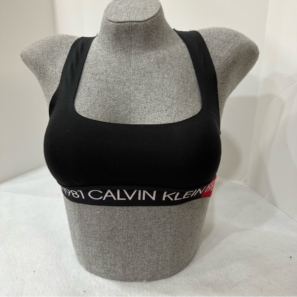 Black 1981 Bold Calvin Klein Bralette